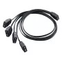 Kabel Silverstone CPL03 0.3 m 4 x 4-pin PWM 4-pin PWM