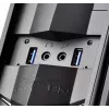 Obudowa PC Silverstone RVZ02 Small Form Factor Czarna, Srebrna