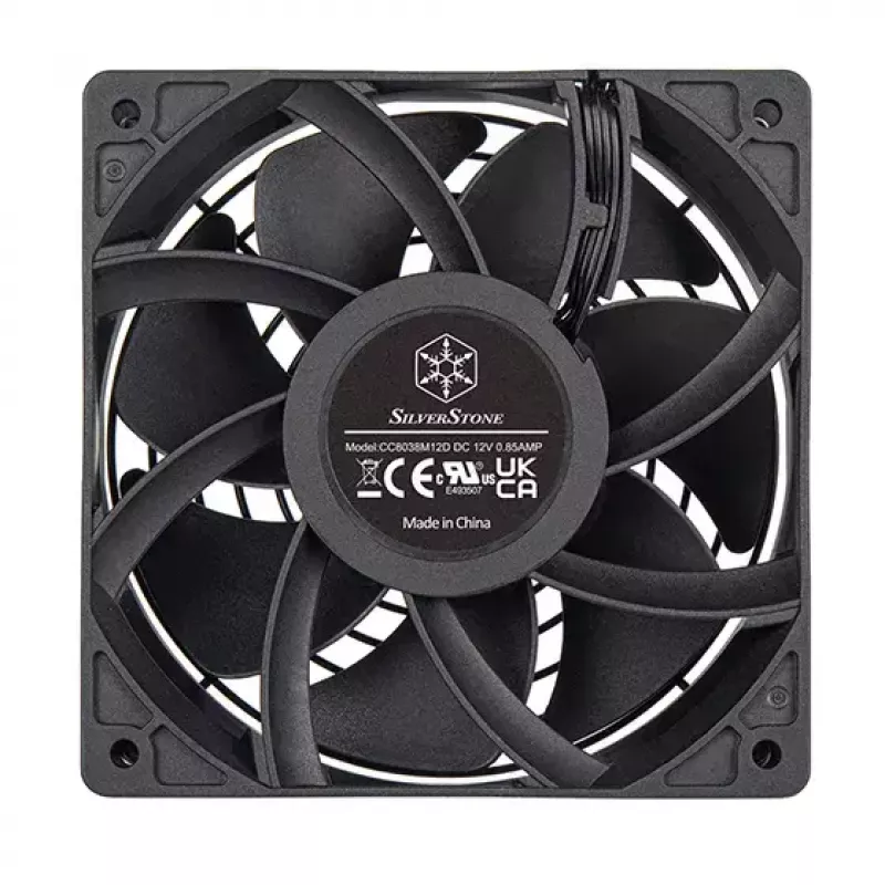 Wentylator Silverstone FHS 120X 12 cm Czarny 1000-4000 RPM