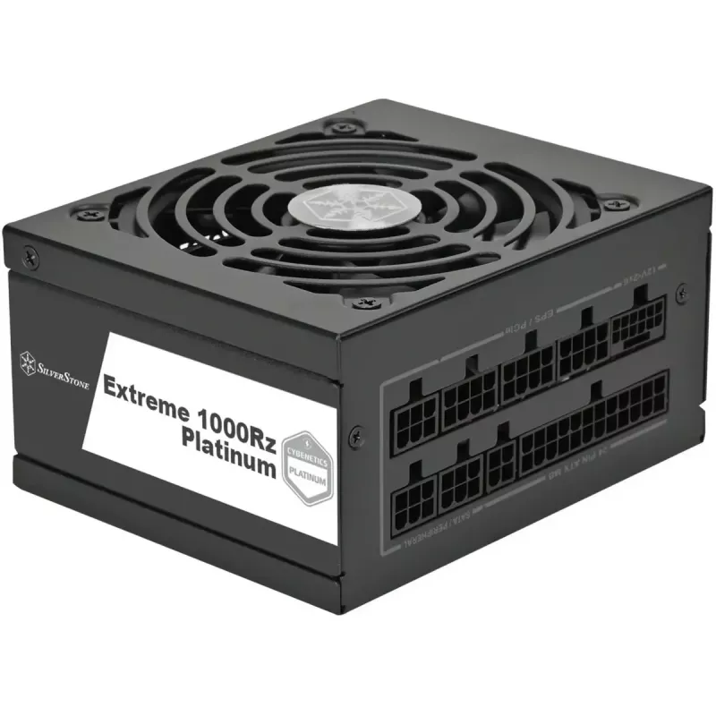 Silverstone Technology Extreme 1000Rz Platinum (czarny, 2x 12-pinowy GPU dużej mocy, 8x PCIe, zarządzanie kablami, 1000 watów)