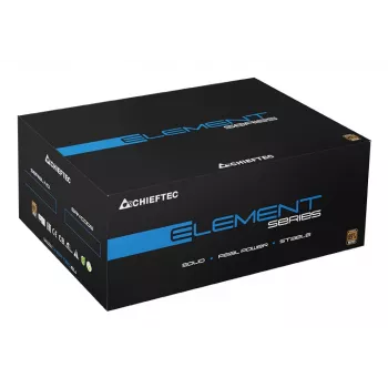 Chieftec ELP-700S zasilacz 700 W 20+4 pin ATX PS/2 Czarny