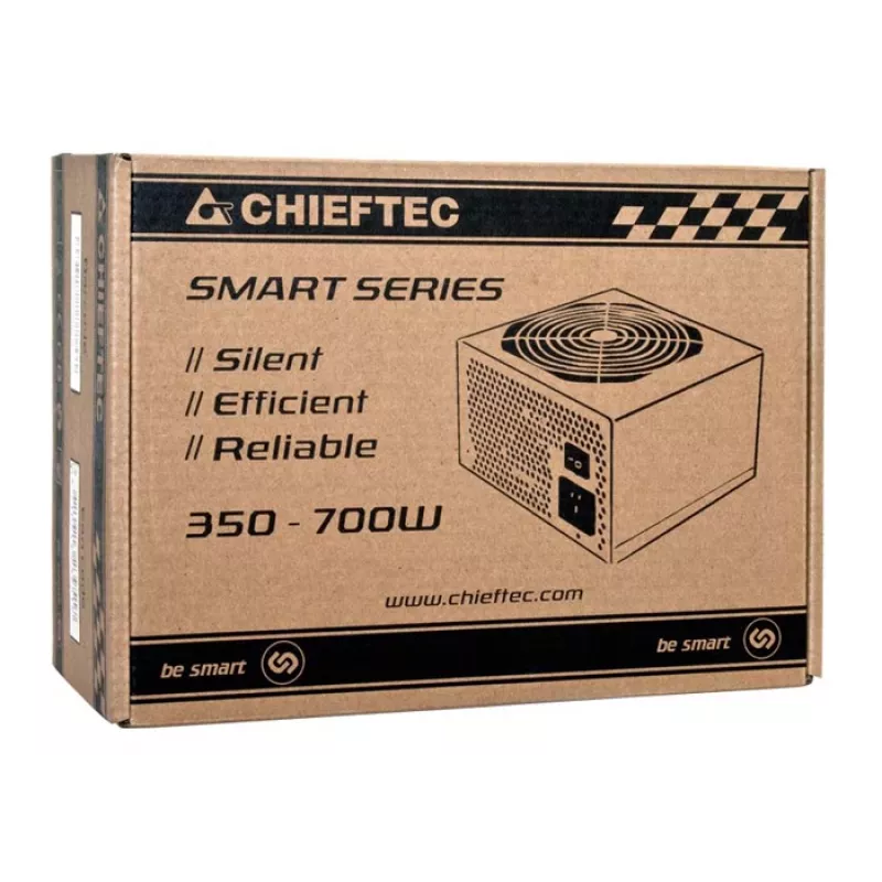Zasilacz Chieftec GPS-650A8 650 W 20+4 pin ATX PS/2 Czarny