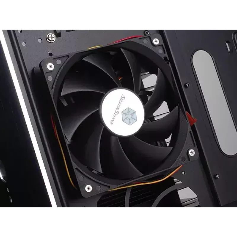 Obudowa PC Silverstone TJ04-E Midi Tower Czarna