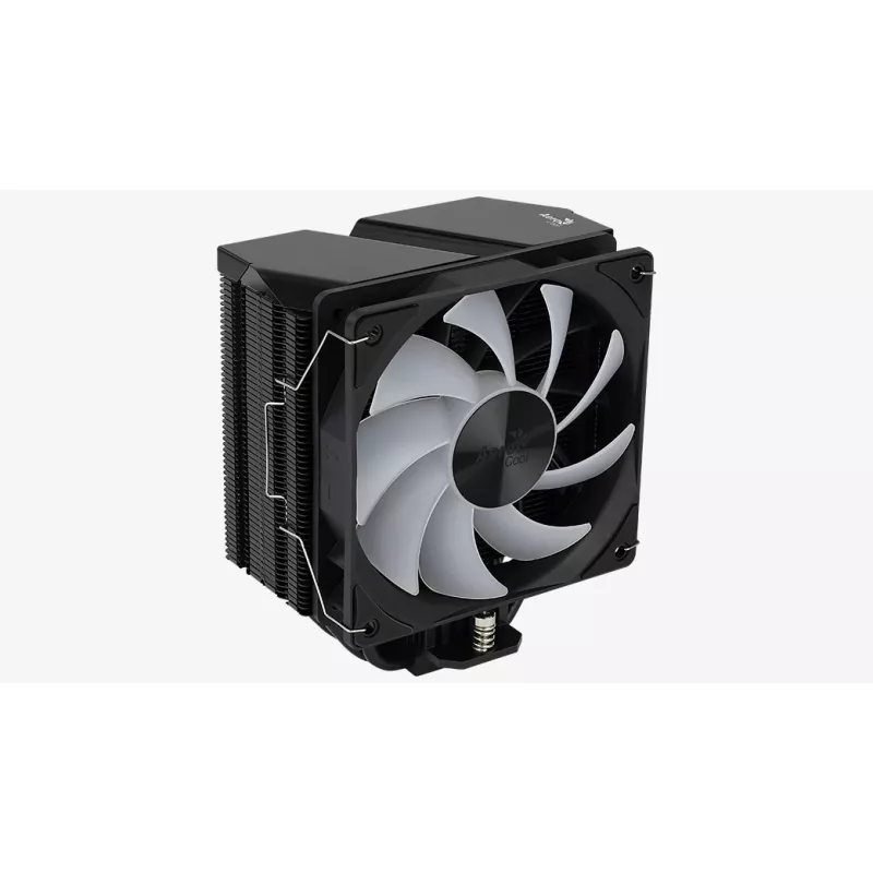 Chłodzenie powietrzne AEROCOOL Rime 4 wentylator 120 mm z łożyskiem hydraulicznym, 4 rurki cieplne, TDP 230 W, czarny