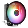 Chłodzenie powietrzne AEROCOOL Rave 3 FRGB 120 mm Czarno-Białe — 4 rurki cieplne, ARGB, Łożysko hydrauliczne, 1800 RPM
