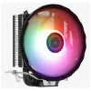 Chłodzenie powietrzne AEROCOOL Rave 3 FRGB 120 mm Czarno-Białe — 4 rurki cieplne, ARGB, Łożysko hydrauliczne, 1800 RPM
