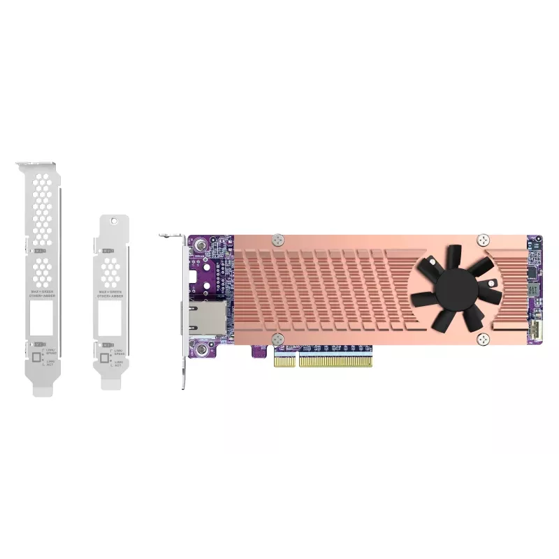 Karta QNAP QM2 karty interfejsów/adapter Wewnętrzny PCIe, RJ-45