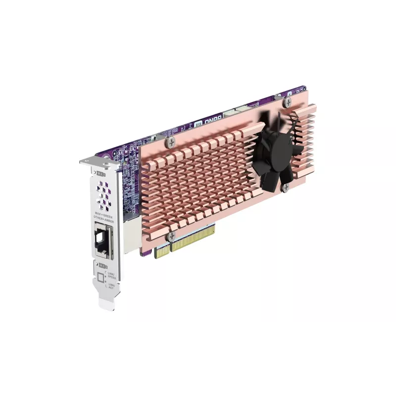 Karta QNAP QM2 karty interfejsów/adapter Wewnętrzny PCIe, RJ-45