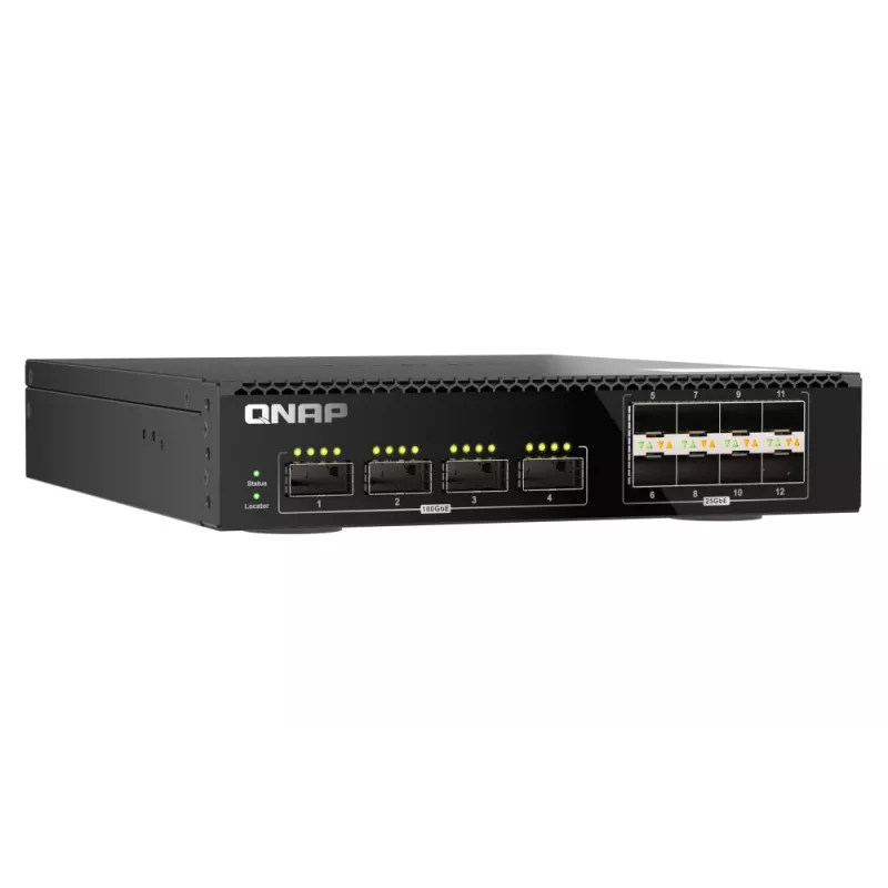 Przełącznik sieciowy QNAP QSW-M7308R-4X Managed L3 1U Czarny