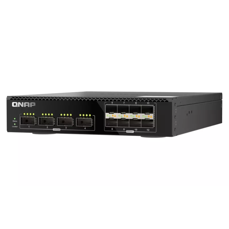 Przełącznik sieciowy QNAP QSW-M7308R-4X Managed L3 1U Czarny