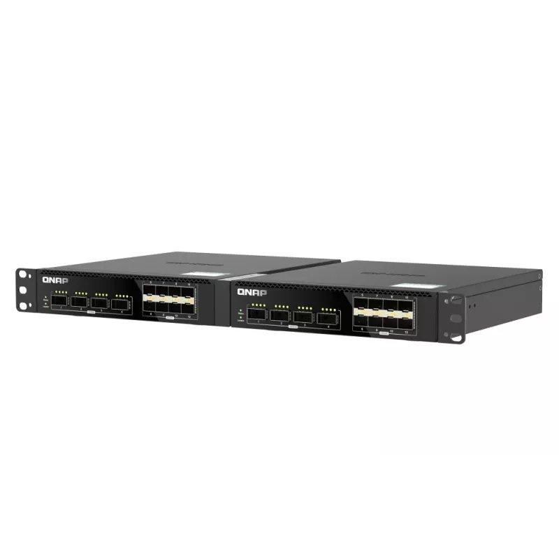 Przełącznik sieciowy QNAP QSW-M7308R-4X Managed L3 1U Czarny