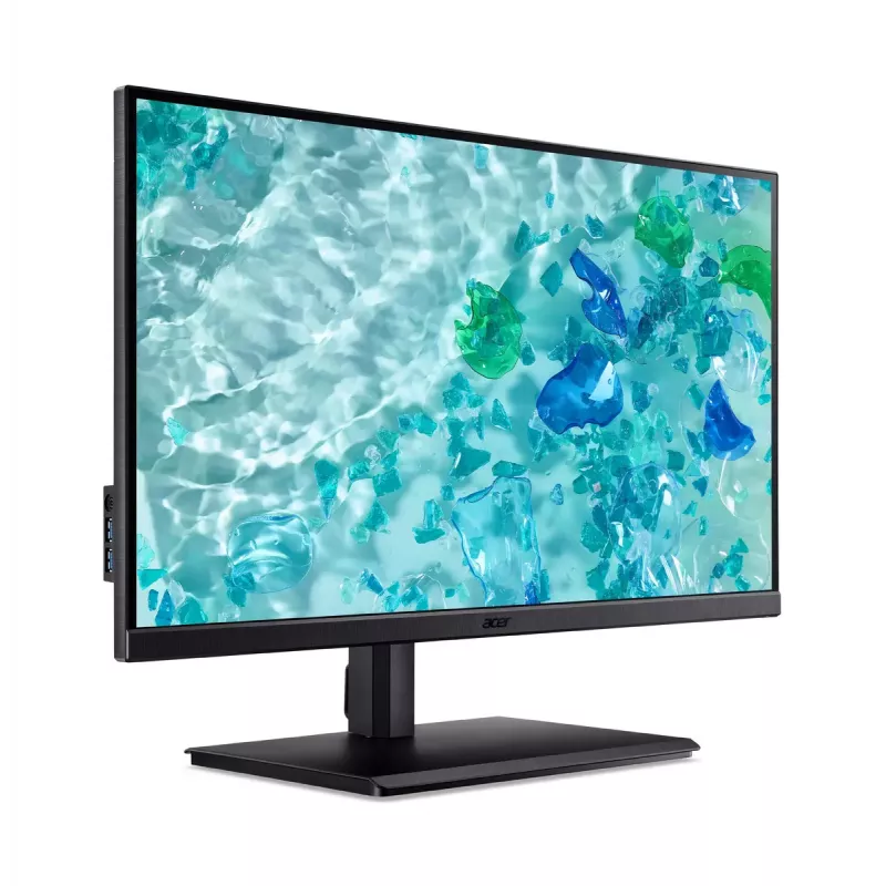 Monitor Acer Vero B7 B247Y D3 23.8 cali (60.5 cm) Full HD IPS LCD, 1920x1080, 4 ms, USB‑C, głośniki, VESA, regulacja wysokości