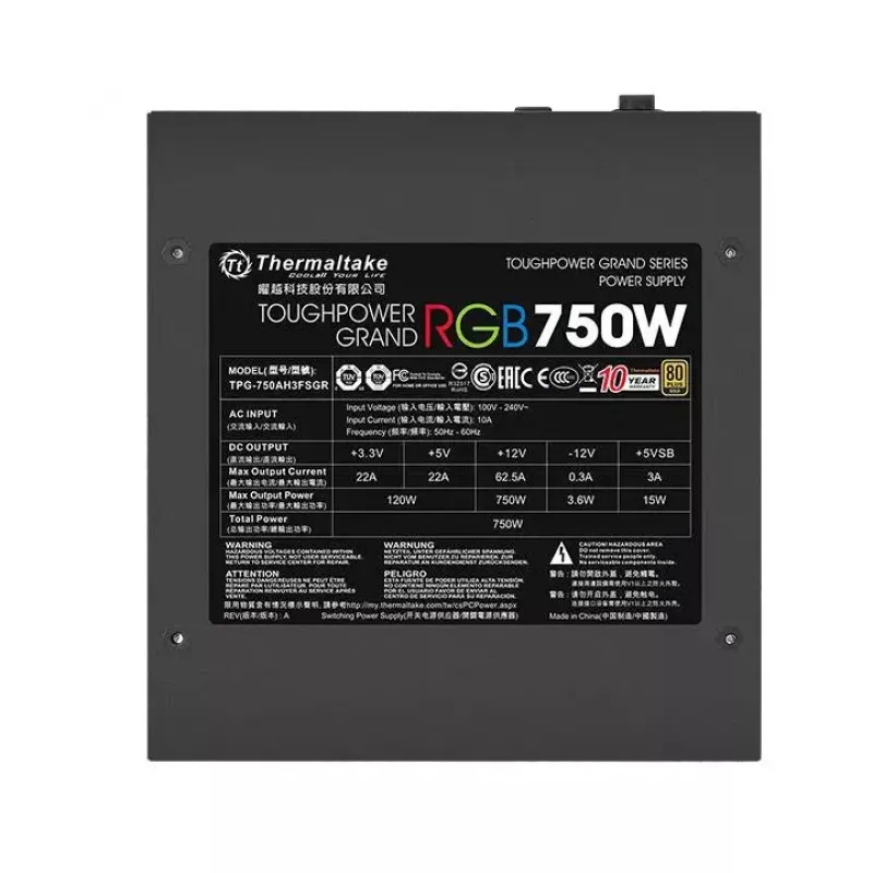Zasilacz Thermaltake Toughpower Grand RGB 750W