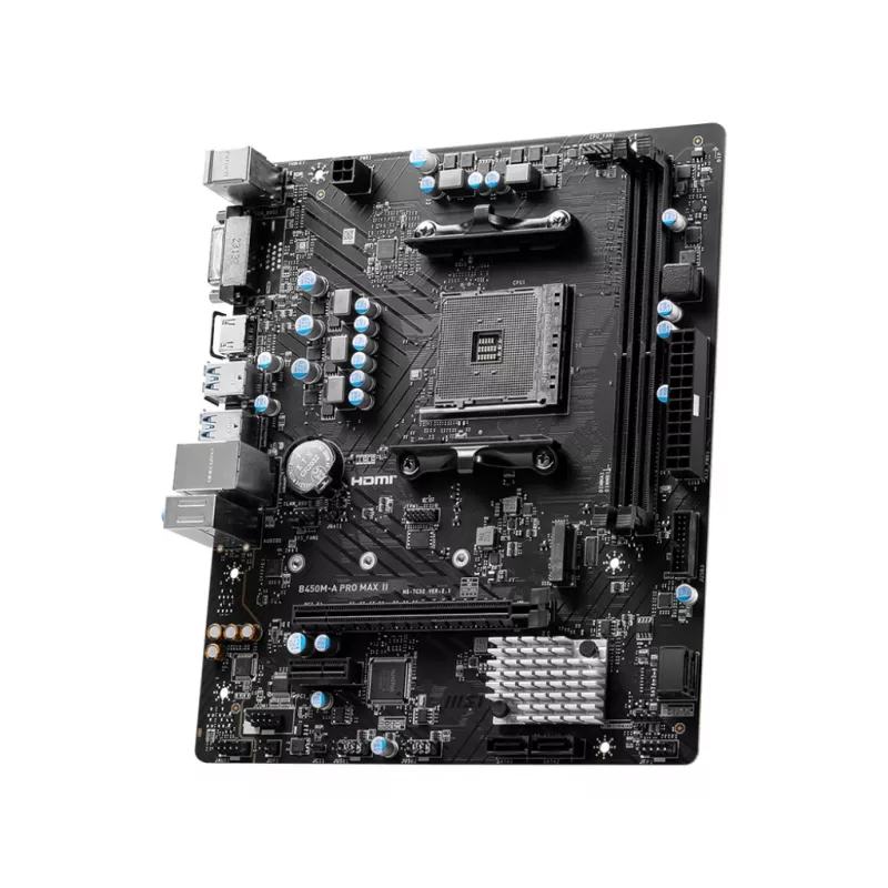 MSI B450M-A PRO MAX II płyta główna AMD B450 Socket AM4 micro ATX