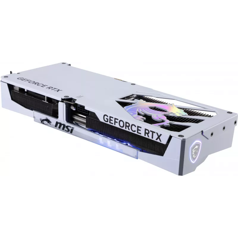 Karta graficzna MSI GeForce RTX 5080 16 GB GDDR7, PCIe 5.0, 256-bit, 3xDP 2.1a + HDMI 2.1b, 360W, 3 wentylatory, Biała