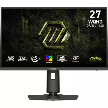 Monitor komputerowy MSI MAG 274QPF X32 68,6 cm (27 cali) 2560 x 1440 pikseli Wide Quad HD LCD Czarny