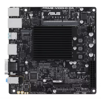 Płyta główna ASUS PRIME N100I-D D4, układ Intel, gniazdo NA, mini ITX