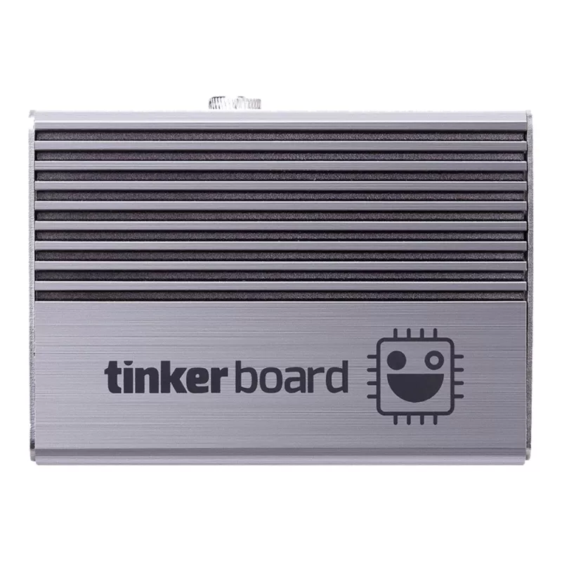 Obudowa komputerowa ASUS Tinker Fanless — aluminiowa, srebrna, obudowa pasywnie chłodzona