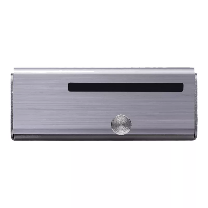 Obudowa komputerowa ASUS Tinker Fanless — aluminiowa, srebrna, obudowa pasywnie chłodzona