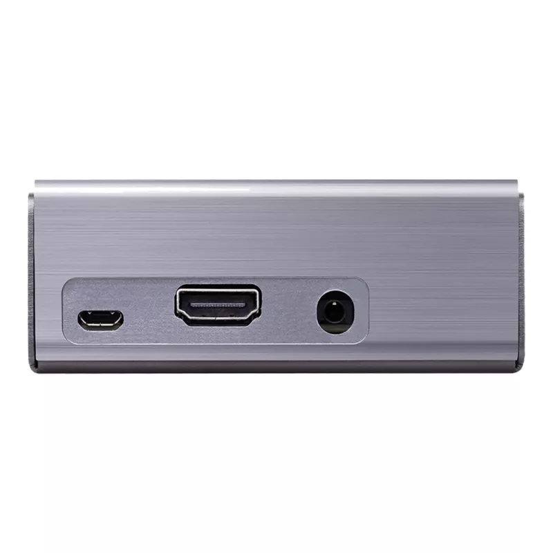Obudowa komputerowa ASUS Tinker Fanless — aluminiowa, srebrna, obudowa pasywnie chłodzona
