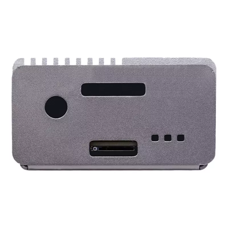 Obudowa komputerowa ASUS Tinker Fanless — aluminiowa, srebrna, obudowa pasywnie chłodzona