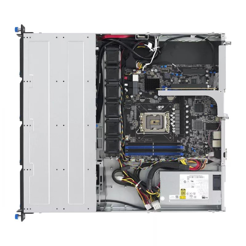 ASUS RS300-E12-PS4 Intel C262 LGA 1700 Rack (1U) Srebrny