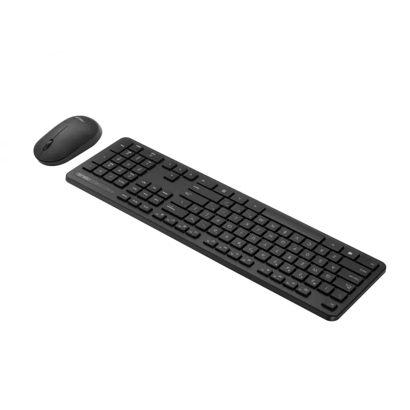 ASUS CW100 klawiatura Mysz w zestawie Uniwersalna RF Bezprzewodowa Czarna