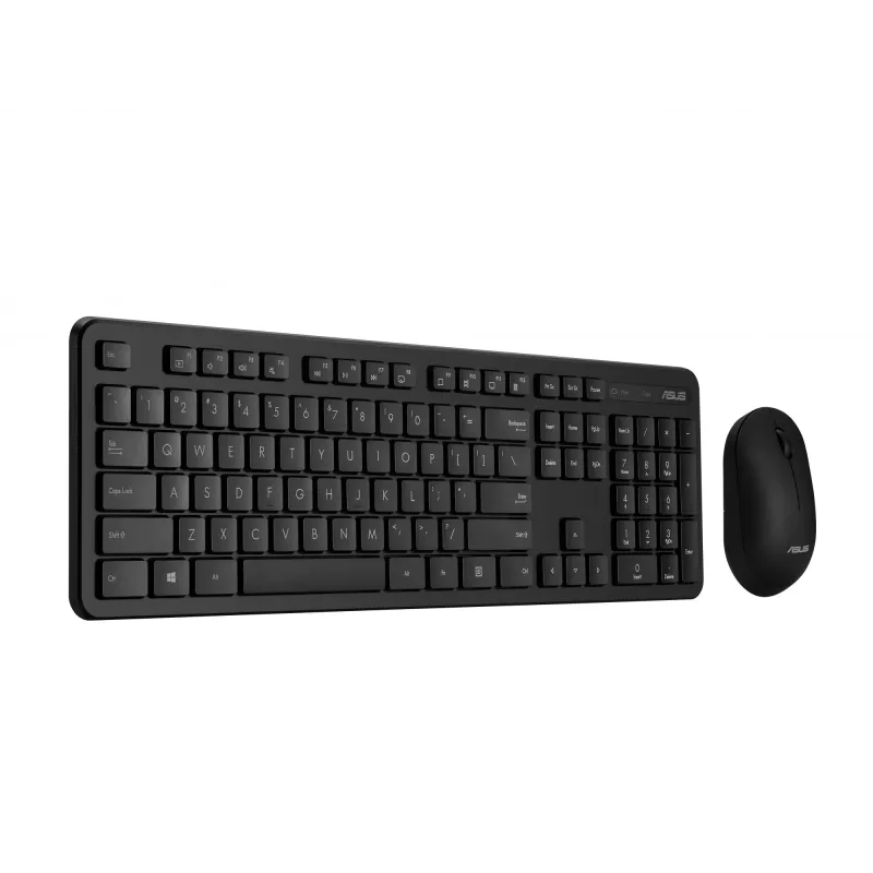 ASUS CW100 klawiatura Mysz w zestawie Uniwersalna RF Bezprzewodowa Czarna