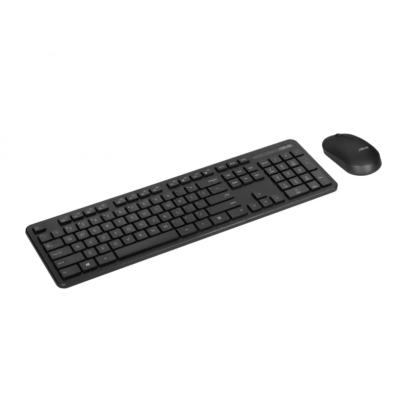 ASUS CW100 klawiatura Mysz w zestawie Uniwersalna RF Bezprzewodowa Czarna