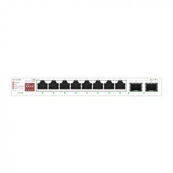 Niezarządzalny przełącznik Ethernet ASUS QG-U1080 — 8 portów 2.5G RJ-45, MAC 16K, Biały, 12 V