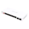 Niezarządzalny przełącznik Ethernet ASUS QG-U1080 — 8 portów 2.5G RJ-45, MAC 16K, Biały, 12 V