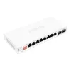 Niezarządzalny przełącznik Ethernet ASUS QG-U1080 — 8 portów 2.5G RJ-45, MAC 16K, Biały, 12 V