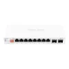 Niezarządzalny przełącznik Ethernet ASUS QG-U1080 — 8 portów 2.5G RJ-45, MAC 16K, Biały, 12 V