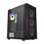 FSP M220-BA Obudowa Midi Tower mATX, ATX Czarna ARGB