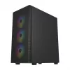 FSP M220-BA Obudowa Midi Tower mATX, ATX Czarna ARGB