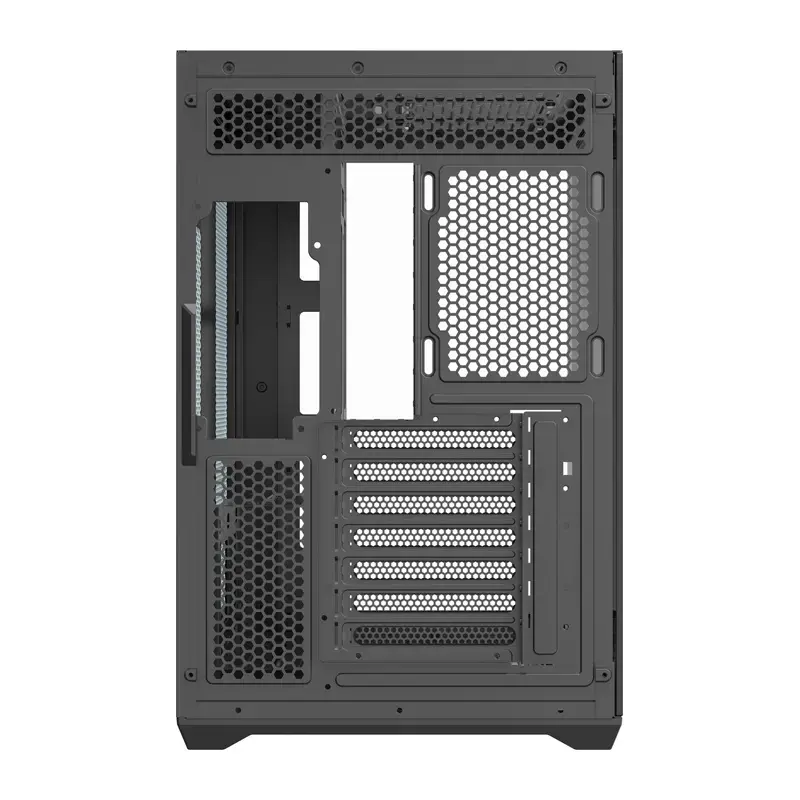 Obudowa komputerowa Darkflash C280 (czarna) z 7 preinstalowanymi wentylatorami
