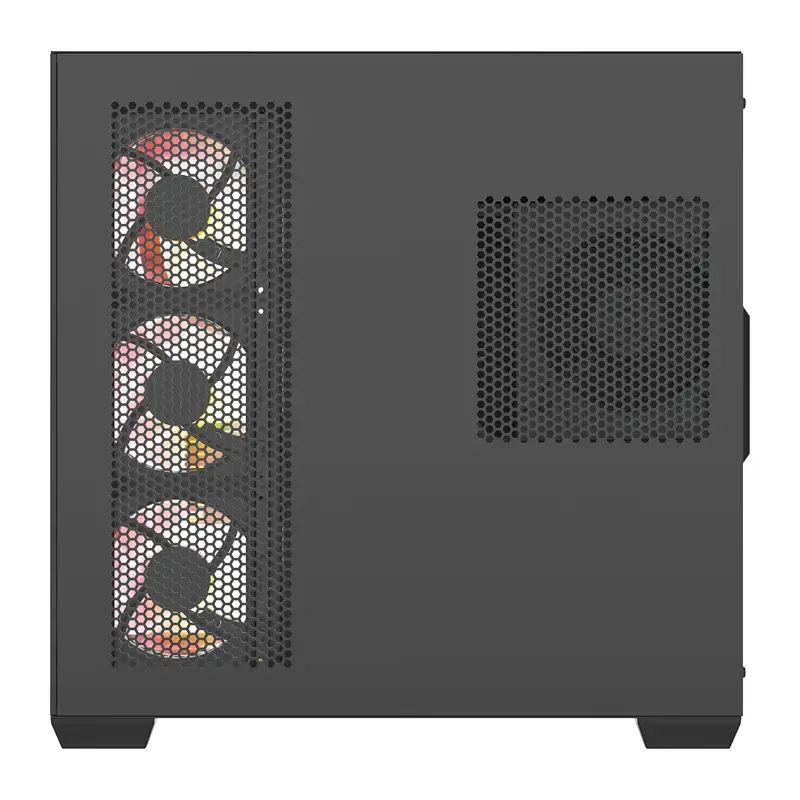 Obudowa komputerowa Darkflash C280 (czarna) z 7 preinstalowanymi wentylatorami