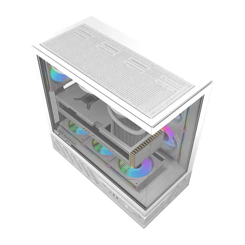 Obudowa komputerowa DarkFlash DS950 (biała) — obudowa mid-tower kompatybilna z ATX