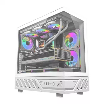 Obudowa komputerowa DarkFlash DS950 (biała) — obudowa mid-tower kompatybilna z ATX