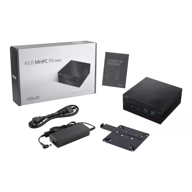 ASUS ExpertCenter PN53 -S5026MDS1 AMD Ryzen™ 5 7530U 8 GB DDR4-SDRAM 256 GB SSD Mini PC Czarny