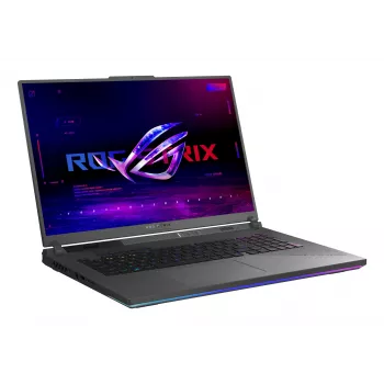 ASUS ROG Strix G18 G814PP-S8014W AMD Ryzen™ 9 8940HX Laptop 45,7 cm (18 cali) WUXGA 32 GB DDR5-SDRAM 1 TB SSD NVIDIA GeForce RTX 5070 Wi-Fi 6E (802.11ax) Windows 11 Home niemiecki Czarny, Szary