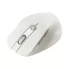 Bezprzewodowa mysz praworęczna ASUS MD105 MK-WH — RF + Bluetooth, 2400 DPI, kółko przewijania, bateria, beżowa