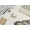 Bezprzewodowa mysz praworęczna ASUS MD105 MK-WH — RF + Bluetooth, 2400 DPI, kółko przewijania, bateria, beżowa