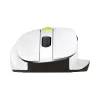 Mysz ASUS MD105 /VT-GN — praworęczna, bezprzewodowa RF + Bluetooth, 2400 DPI, kółko przewijania, zasilana bateriami, biała/zielona