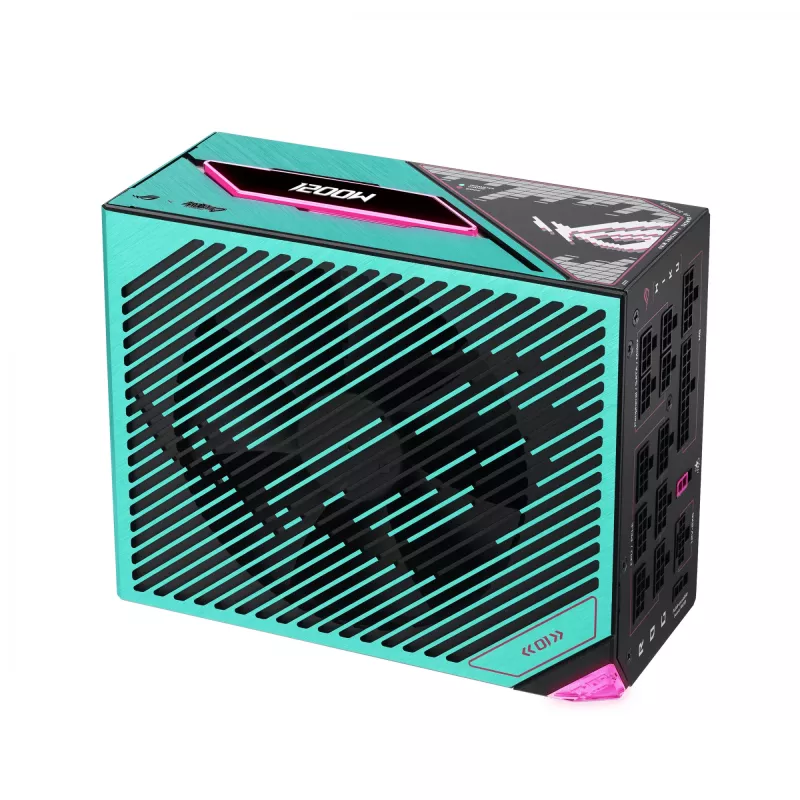 ASUS ROG -THOR-1200P3-MIKU zasilacz 1200 W 20+4 pin ATX ATX Wielokolorowy