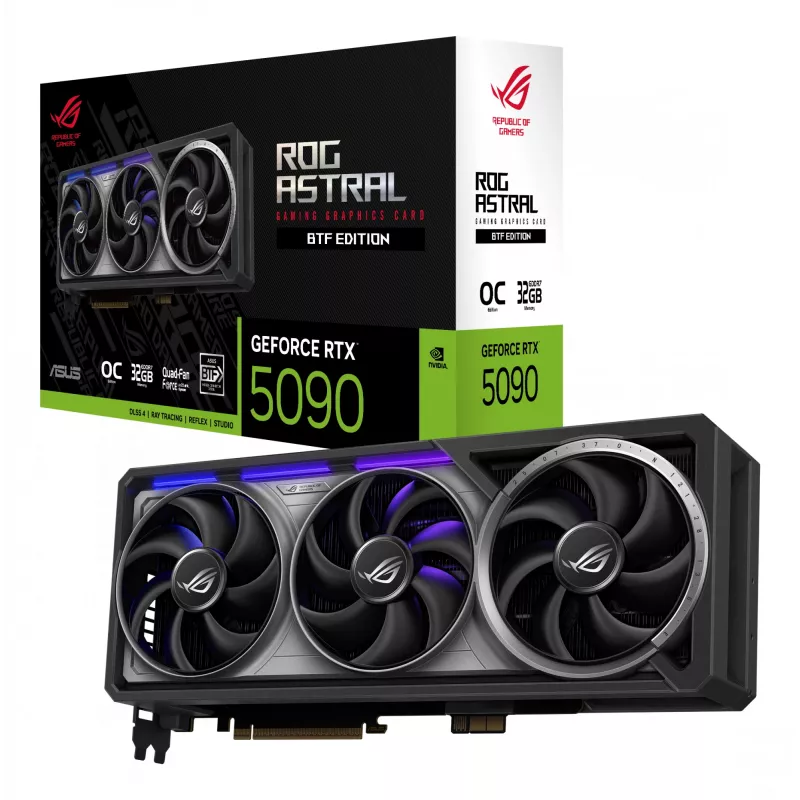 ASUS ROG Astral - -RTX5090-O32G-BTF-GAMING NVIDIA GeForce RTX 5090 32 GB GDDR7