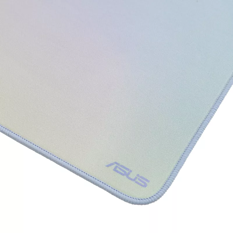 Podkładka pod mysz ASUS PS102, poliester, rozmiar A4, kolor perłowy, zszywane krawędzie, antypoślizgowa podstawa