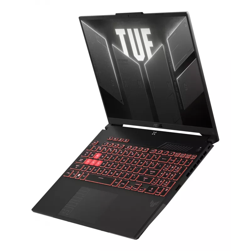 ASUS TUF Gaming A16 FA607NUG-RL116W AMD Ryzen™ 7 7445HS Laptop 40,6 cm (16 cali) WUXGA 16 GB DDR5-SDRAM 512 GB SSD NVIDIA GeForce RTX 4050 Wi-Fi 6 (802.11ax) Windows 11 Home Czarny, Szary