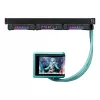 ASUS ROG RYUO IV 360 ARGB Hatsune Miku Edition chłodzenie procesora All-in-one cieczowe 12 cm Czarny, Turkusowy