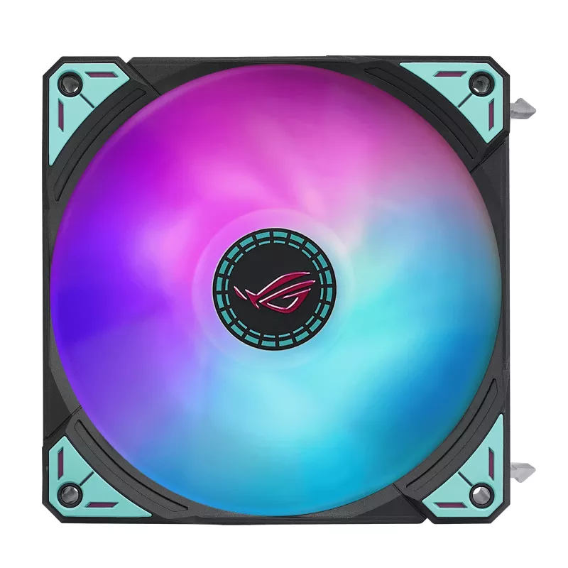 ASUS ROG RYUO IV 360 ARGB Hatsune Miku Edition chłodzenie procesora All-in-one cieczowe 12 cm Czarny, Turkusowy